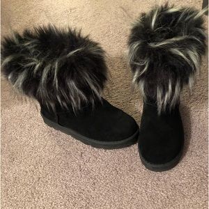 Furry Ugg Style Short Boots